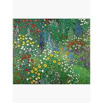 Flower Garden Tapestry by Gustav Klimt 75x100 juoda