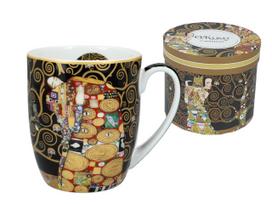 Kubek Ceramiczny Camio Klimt Pocałunek Na Prezent Malarstwo Carmani