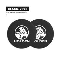 2Pcs Leather Anti-Slip Suede Car Water Cup Holder Accessories For Holden HSV Commodore VT VX VU VY VZ VE