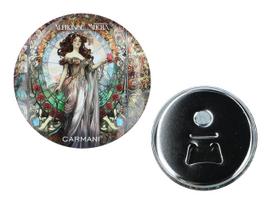 Otwieracz Do Butelek Magnes Na Lodówkę Carmani Alfons Mucha Sztuka Dar