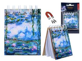 Notes Magnetyczny Na Lodówkę Carmani Claude Monet Nenufary Notatnik Dar