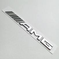 1pcs 3D ABS Black Logo AMG Emblem Letters  trunk Badge Mercedes Benz W204 W205 W176 W177 W212 W213 AMG Sticker Accessories