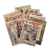 Vintage Handmade Coffee Dyeing Paper Album Junk Journal Detective Poster Retro  Decoration  Scrapbooking Craft Material