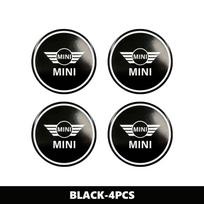 4 vnt. Automobilio rato centrinio dangtelio emblema Logotipas Lipdukas Automobilio dekoratyviniai priedai MINI Cooper R55 R56 R57 R58 R59 R60 R61 JOHN