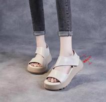 Women's New Platform Velcro Sandals 35