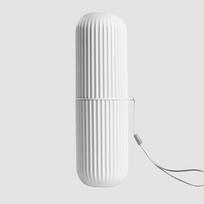 Travel Portable Toothbrush Holder, Toiletries Storage Cup with Toothpaste Box, Bathroom Organizer Accessories for Home Travel balta