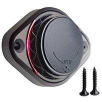 12/24V Automobilis Autobusas Laivai Transporto priemonė LED Indikatorius Dvigubas 2 Prievadų USB Įkroviklio Lizdas DC 5V 3.1A Universalus Vandeniui Atsparus Įkroviklis Maitinimo Adapteris raudona