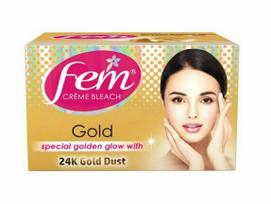 5 x Fem Fairness Naturals Gold Skin Bleach 64g FreeShipping Worldwide
