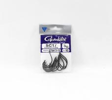 Gamakatsu 275413 SC17 Tarpon Hook juodas dydis 3/0, 10 pakuotėje (9317)