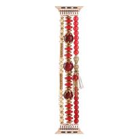 Bracelet Strap for Apple Watch 7 6 SE 5 4 3 Band 38 42mm 40MM 44mm 41MM 45MM Women Pearl Link Watchband for iwatch Accessories For 38mm