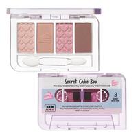 ETUDE Play Color Eyes Mini Secret Cake Box palette eyeshadow glitter shimmer matte [Etude Official] / 4-color