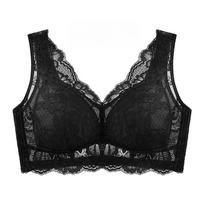 Beautiful Back Underwear Women's Thin Breathable Non Steel Rim Bra Full Cup Large Size Tank Top Bra 34/75B juoda
