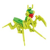 City Farm Vegetable Garden Cute Animals Insect Dragonfly Spider Mantis Centipede Grasshopper Honeybee Building Block Bricks Toy