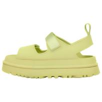 UGG Open Toe Velcro Fashion Versatile Slide Sandals Women Sandals Green 1152685-CTRP 36