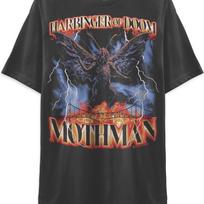 Black Rabbit Mothman - Harbinger of Doom Scary Cryptid Horror Creature Cryptozoology Retro Vintage Unisex Classic T-Shirt S juoda