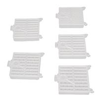 10PCS Queen Bee Catcher Cage Plastic Transparent Multifunctional Queen Bee Catching Box for Beekeeping Tools