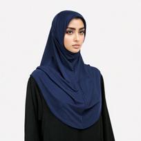 Naujas Malaizijos kanapių hidžabo galvos apdangalas moterims Ramadanui Moterims Musulmoniškas momentinis hidžabas Vienas gabalas Amira skara Galvos juosta Khimar skara Femme
