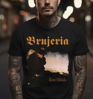 2000-ųjų Brujeria Grupės Raza Odiada Juodi Marškinėliai S-5XL Unisex Marškinėliai XL