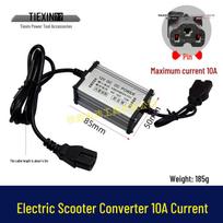 Electric Scooter Adapter Cable 48V/60V/72V to 21V, C13 Connector, 10A, Model 05655