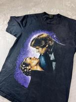 Very Rare !!! Vintage 1996 Star Wars Han Solo Princess Leia T-Shirt REPRINT Unisex T-Shirt S