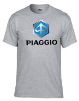 26 Piaggio Scooter Grey T-Shirt -528_Grey- Unisex T-Shirt M