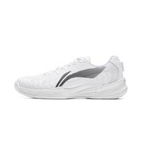 Li Ning Abrasion Resistant Cushioning Low top Training Shoes Unisex Standard White AKPV001-1 44