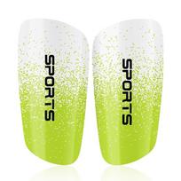Loogdeel 1 Pair Soccer Shin Guards Insert Board Boy Workout Legging Protective Football Protectors Pads Adult Kids Shinguards S mėtų žalios spalvos