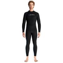 Diving Suit 1.5MM Long-sleeved One-piece Men's Large Size Warm Cold-proof Snorkeling Surfing Swimsuit L juoda