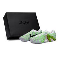 Nike Ja Morant 3 Basketball Shoes Unisex Low Top Black/Gray/Green HF2794-100(Team80-SBOX) 44.5