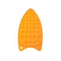 Silicone world Silicone heat insulation pad Ironing Blanket Non-slip Heat-resistant Dotted Iron Rest Pads Ironing Board Pad oranžinė