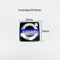 Grotelių logotipo plokštelės emblemos lipdukas / decal Automobilio lipdukas Volvo S40 C30 XC90 S80 S80L Automobilio priedai
