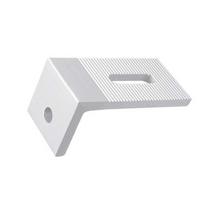 L-type Panel Mounting Bracket Solar End Clamp Aluminum Solar Clamp For Framed Module Solar Panel Mounting Bracket 90 Degree