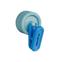 Wall Mounted Suction Cup Storage Clip Ceiling Mounted Anti-slip No Drill Hook Strong Load-bearing Space Saving Drying Sock Clip mėlyna