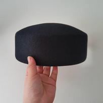 Ladies Elegant Fashion 100% Wool Hard Top Fedora Hats Winter Warm  Felt Berets Hat Women Fascinator Wedding Dinner Pillbox Cap 56-58cm