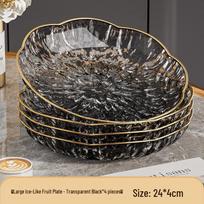 Qiwei Light Luxury Food-Grade Plastic Snack Tray