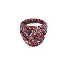 Fashion Non Slip Turban Bandana Hair Hoop Lightweight Hairbands Hair Accessories Headdress Wide Side Head Wrap Yoga raudona