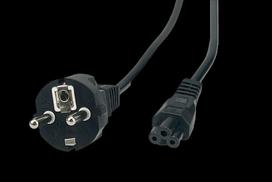Kabel Przewód Zasilający Koniczynka C5 Do Zasilacza Laptopa Myszka 1.8M