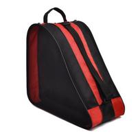 Large Capacity Roller Skates Bag Storage Bag Ice Skating Pouch Skating Shoes Bag  Kids Adult raudona