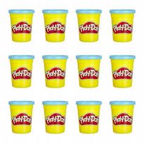 Play-Doh Ciastolina Tuba Zestaw 12 Szt Tub Masa Plastyczna Niebieska