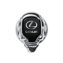 Automobilio variklio paleidimo/sustabdymo mygtuko dangtelio dekoratyvinės lipdukų aksesuarai, skirti Lexus LS LC IS350 ES300h ES300 IS250 IS220d sidabras