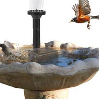 Solar Powered Water Fountain Pump with Multiple Nozzles Solar Water Fountain for Bird Bath Garden Fish Tank Pond Patio China Mainland