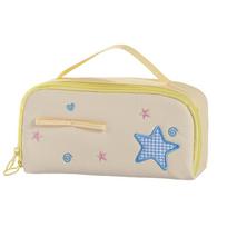 Pencil Pouch Korean Style Pen Bag Desktop Storage Cloth Stationery Bag  Kids Children Beige 20cm