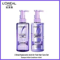 L'Oreal Hyaluronic Air-Feel Volumizing Shampoo & Conditioner Set