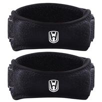 1 Pair Compression Sport Kneepads Adjustable Knee Band Brace Sports Patella Strap  Cycling juoda