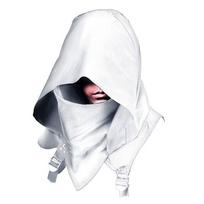Assassins Creed kostiuminis džemperis su poliesterio audiniu Helovinui, Cosplay ir viduramžių vaidmenų žaidimams balta