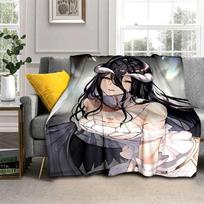 Hot Anime Sexy Girl Modern Blanket Flannel Soft Plush Sofa Bed Throwing Cartoon Blankets Gedruckt Bettdecke Geschenk Gift 75x90cm