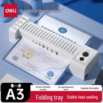 Deli A3 Hot & Cold Laminator CN plug (adapter included)