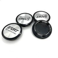 4Pcs/Lot 76mm Wheel Center Cap Rims 60K76 Replace Dust-proof Cover Hubcap Styling Accessories Car Sport Edition Badge Sticker 4Pcs Sport Edition&76mm Wheel Cap