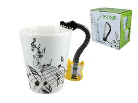 Kubek Muzyczny Z Uchwytem Gitara Elektryczna Instrument Na Prezent