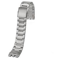 19mm 21mm Swatch laikrodžiui vientisa metalinė apyrankė įgaubta išgaubta laikrodžio grandinėlė YVS400 451 YVB404 geležinė vyriška moteriška plieninė laikrodžio apyrankė 19mm sidabras
